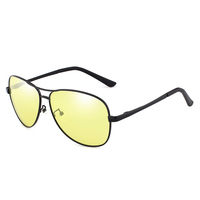 Lunettes de soleil polarisées unisexes, nouvelle forme ovale, personnalisées, jour et nuit, en métal, us, prix significatif, nouveau Type
