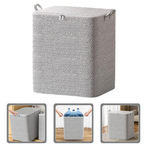 Latest Multifunction Large Capacity Quilt Storage Bag with Handle Zipper 110 L 220 L <b>Wardrobe</b> Clothes Organizer Storage Bag - Product Image 4