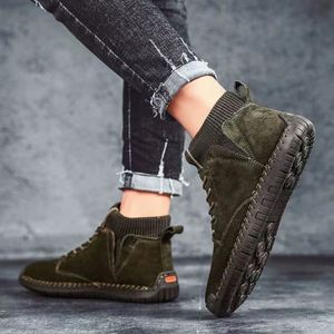 Calzado de Moda para Hombre, Talla Grande, Botas de Algodón, Zapatos Casuales, Zapatos de Una Sola Pieza - Product Image 2