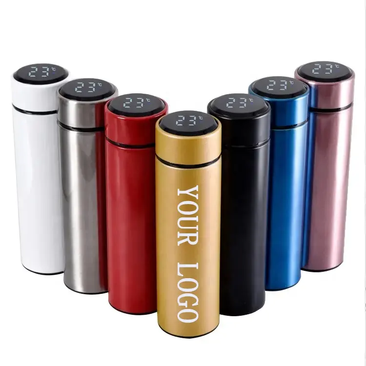 Thermos Led Display Temperature Smart Water Bottle Travel camping gym sport Thermos Led Display Temperature Smart Water Bottle