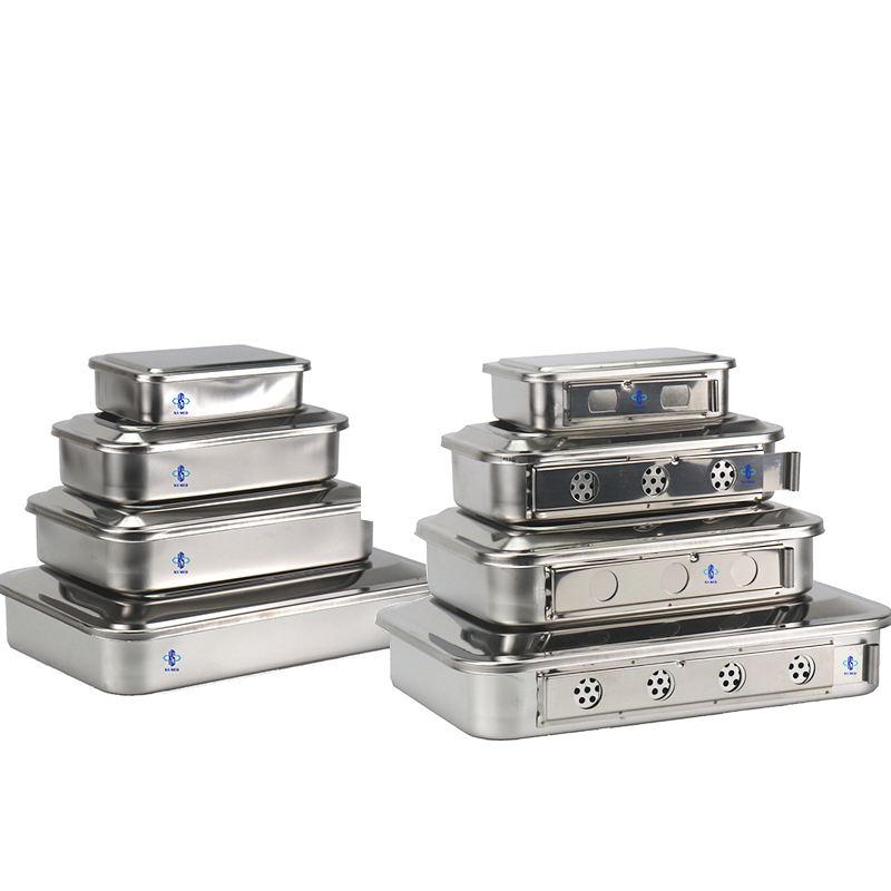 Task Boxes Multiple Compartment Stainless Steel Instrument Box For ...