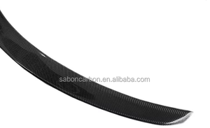 F8X 3D Style <strong>Carbon</strong> <strong>Fiber</strong> <strong>Spoiler</strong> Rear Ducktail Splitter for BMW F80 M3 F82 M4 Car Accessories 2014-2021 - Product Image 3