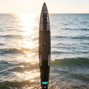 Planche à pagaie <span class=keywords><strong>gonflable</strong></span> (SUP) Thor Racing pour sports nautiques en plein air avec becquet en fibre de carbone et tapis antidérapant en EVA - Product Image 1