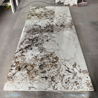 Panel de pared alternativo de mármol fresco con lámina UV de PVC de diseño 3D, tablero de plástico y material de PVC de 1mm-5mm de espesor