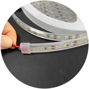 DC12V DC24V IP67 IP68 3000K 4000K 6000K गर्म सफेद शुद्ध प्राकृतिक smd2835 <span class=keywords><strong>smd5050</strong></span> आउटडोर एलईडी स्ट्रिप लाइट वाटरप्रूफ
