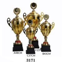 Trophées et Médailles Personnalisées en Gros, Trophée de Football Personnalisé Bon Marché, Coupe Trophée Métal Plaqué Or Argent pour Badminton
