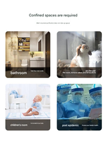 Automatique Professionnel Moderne En Plastique Blanc Frais Parfum Charge Éliminateur D'odeurs Toilette Chien Mur Chats Ménage Purificateur D'air Animaux