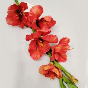 Kewei <span class=keywords><strong>T809</strong></span> Nhà Cung Cấp Vàng Bất Cảm Ứng Gladiolus Nhân Tạo Hoa Trung Tâm Đám Cưới Sang Trọng Cho Khách Sạn Tổ Chức Sự Kiện Hiển thị - Product Image 6