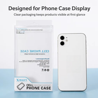 Boîtes d'emballage transparentes pliables en PVC PET Acétate pour étuis de téléphone – Boîtes en PVC