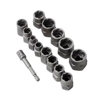 WZAUTO outils de véhicule extracteur d'écrou à douille à dents inversées outil de retrait de brise-écrou