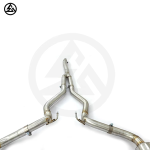 CSZ para Ford <span class=keywords><strong>Mustang</strong></span> 2.3L <span class=keywords><strong>Ecoboost</strong></span>, Silenciador con Válvula de Escape, Control Remoto, Sistema Valvetronic, Escape Deportivo Catback con Cuatro Salidas - Product Image 3