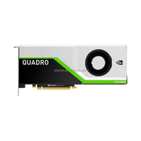 Baru untuk NVIDIA RTX8000 GPU 48GB GDDR6 PCI Express kartu grafis berkinerja tinggi dengan pendingin kipas untuk Desktop/Workstation