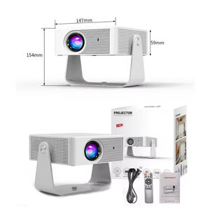 Умный 5G WiFi мини-проектор 720P HD для домашнего кинотеатра, портативный, 1080P LCD LED, Android 13, экономичный - Product Image 3