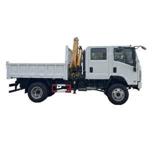 Camion tout-terrain haute performance ISUZU double cabine 5 tonnes 7 tonnes avec grue à bras articulé 4x4 - Product Image 3