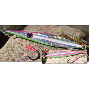 Jigs de pêche en eau salée pour bateau, en métal, plomb, slow pitch, 60g-150g, pour la basse, le maquereau, le snapper, le brochet, la carpe et le <span class=keywords><strong>perche</strong></span>, avec hameçons - Product Image 6