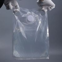 Sacs d'emballage Bag-in-Box (BIB) en aluminium de qualité alimentaire 5L 10L 15L 20L, imprimés en héliogravure, pour stockage de liquides, avec valve, jetables et personnalisables