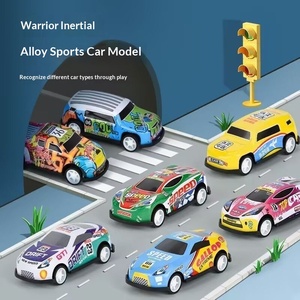 Coche de Carreras de Juguete para Niños, Estilo TikTok, de Aleación, <span class=keywords><strong>Escala</strong></span> 1:5, de Metal, Resistente a Golpes, para Niños - Product Image 1
