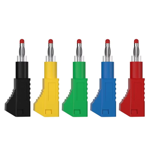 4 מ "מ שקוף נדן צינור נשלף צינור הלחמה תקע בננה מחבר מתח גבוה מצופה ניקל - Product Image 5