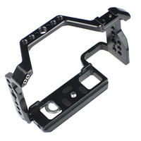 Cage en alliage d'aluminium pour Fujifilm X-S10 avec support griffe froide, étui de protection, rig pour appareil photo reflex numérique, accessoires de photographie
