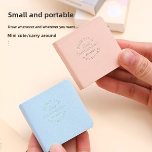 Mini Taccuino Spesso in Carta Acrilica 200gsm, Blocco Portatile Compatto per Appunti, Blocco per Marcatori, Cancelleria all'Ingrosso, Regalo di Alta Qualità - Product Image 1