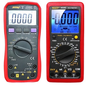 Multímetro Digital VC92, Medición de Voltaje de 2000V, Multímetro de Alto Voltaje de 2KV, Multiusos, con Retroiluminación, Shenzhen Binjiang - Product Image 2