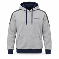 Hoodie Tim Klasik Kustom, Hoodie Tim, Sweatshirt Latihan Klub Olahraga, Pakaian Tim OEM