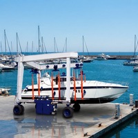 Lève-bateaux mobile de haute performance et de bonne qualité pour usage naval en chantier naval