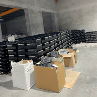 Tiroir coulissant sous table JH-Mech, capacité maximale 17,6 lb, glissement silencieux, acier blanc, tiroir caché sous le bureau