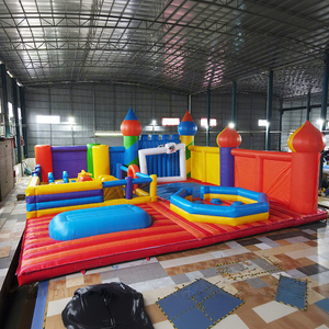 NewBlessing Commercial Outdoor <b>Inflatable</b> Obstacle Course Playground for Children With CE Blower and 3-Year Warranty <b>Inflatable</b> - Product Image 1
