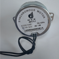 Moteur synchrone monophasé 220V étanche de haute qualité 15 tr/min 4W, efficacité IE3, pour foyer