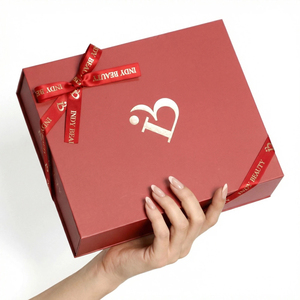 OEM Custom Elegant Paper Foldable <b>Magnetic</b> Rigid <b>Gift</b> <b>Box</b> Packaging Wholesale Luxury Red Premium <b>Gift</b> <b>Box</b> - Product Image 2