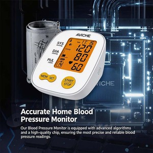 AVICHE-Sphygmomanomètre numérique automatique HD10, <span class=keywords><strong>tensiomètre</strong></span> à bas <span class=keywords><strong>prix</strong></span>, moniteur de pression artérielle à domicile pour hôpital avec <span class=keywords><strong>brassard</strong></span> PNI - Product Image 3