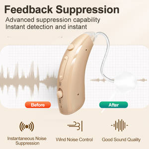 เครื่องช่วยฟังดิจิตอลแบบ BTE 16ช่อง32ช่องสำหรับการได้ยินปานกลางถึงรุนแรงการสูญเสียการได้ยินกล่องเก็บเครื่องช่วยฟัง - Product Image 4