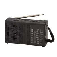 HS-2917 Construído em Alto-Falante ao ar livre Sem Fio Banda de Rádio Am Fm SW 1-6 8 Mini Rádio apoio BT/USB/TF slot com som estéreo