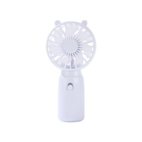 Ventilador de Mano Portátil Plegable y Económico 2024, Mini Ventilador de Exterior con Logotipo Personalizado, Batería Incluida, Plástico, el Mejor Regalo