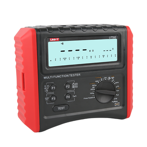 UNI-T यू595 मल्टीफंक्शन लूप टेस्टर ग्राउंडिंग वायर लूप इम्पीडेंस टेस्टर इन्सुलेशन मीटर w/<span class=keywords><strong>rcd</strong></span> सुरक्षा - Product Image 3