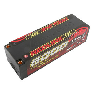 Batería LiPo Gens Ace Redline Series 6000mAh 15.2V 130C 260C Max Burst 4S1P con Carcasa Rígida HV Ultra LCG para Motores - Product Image 2