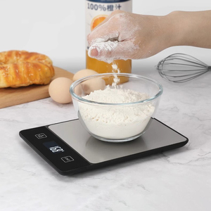 Mới 10kgdigital nhà bếp quy mô thực phẩm Quy mô hộ gia đình điện tử quy mô lớn nền tảng thép không gỉ Amazon - Product Image 5