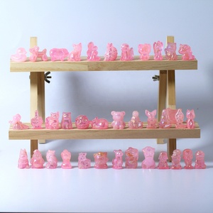 Aura rose Offres Spéciales découpant l'aura en cristal de Quartz d'aura d'ange découpant pour l'artisanat en cristal - Product Image 2