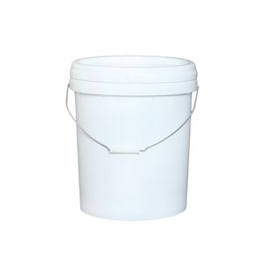 Seau en plastique de qualité alimentaire de 1 à 25 litres, seau de rangement rond avec couvercle et poignée, seau bien scellé et personnalisé de haute qualité. - Product Image 3