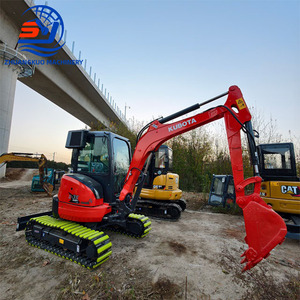 Excavadora de Orugas Kubota U35 Usada de Gran Potencia y Bajo Ruido en Venta - Product Image 3
