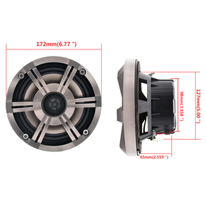 Boat Yacht ATV boat marine accessories golf cart marine audio kit of <b>stereo</b> and speakers - Product Image 2