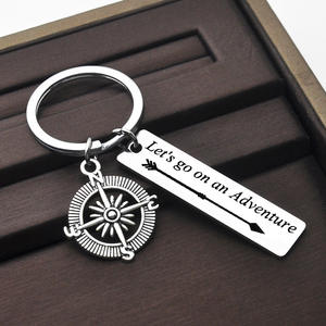 LLavero de acero inoxidable, regalo de promoción, desplazamiento de graduación, recuerdo de graduación, sombrero de despedida de soltera - Product Image 5