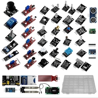 Kit de capteurs Raspberry PI 16 types 37 avec 37 kits de capteurs Kit de capteurs 45 en 1 compatible avec Arduino