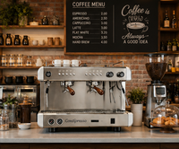 Mesin Espresso Komersial Profesional 2 Grup dengan Pompa Rotary 9 Bar Pembuat Kopi Italia untuk Kedai Kopi & Restoran