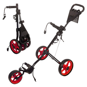 Chariot de <span class=keywords><strong>golf</strong></span> pliable à 3 roues, léger, chariot de <span class=keywords><strong>golf</strong></span> à pousser, rangement facile, chariot de <span class=keywords><strong>golf</strong></span> - Product Image 5