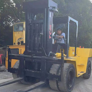 Original Japanese 5 Ton TCM FD50 <b>Forklift</b> Truck with <b>Internal</b> <b>Combustion</b> Diesel Engine Used Machinery for Sale - Product Image 2