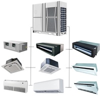 Système de climatisation VRV/VRF DC Inverter à prix compétitif pour la maison (froid et chaleur)