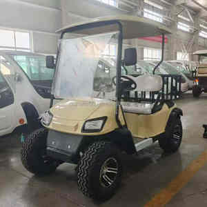 스타 호텔 럭셔리 골프 카트 정품 가죽 시트 VIP 이벤트 셔틀 보증 사용자 정의 - Product Image 5