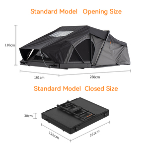 ADA OVERLAND Nouvelle Arrivée Tente de Toit Rigide pour Voiture, Conception Pliable pour 2-3 Personnes, Idéale pour le Camping Tout-Terrain 4x4 - Product Image 2